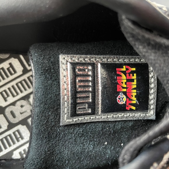 Puma Paul Stanley  Kiss striped Suede Sneakers - Picture 6 of 7